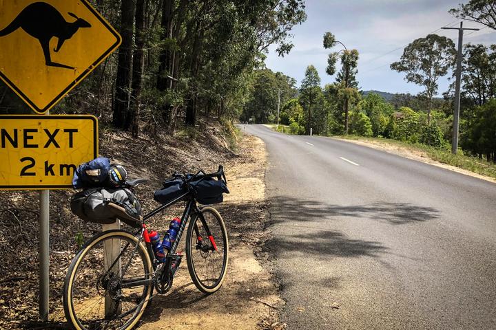 On the road in the south-east corner of Australia