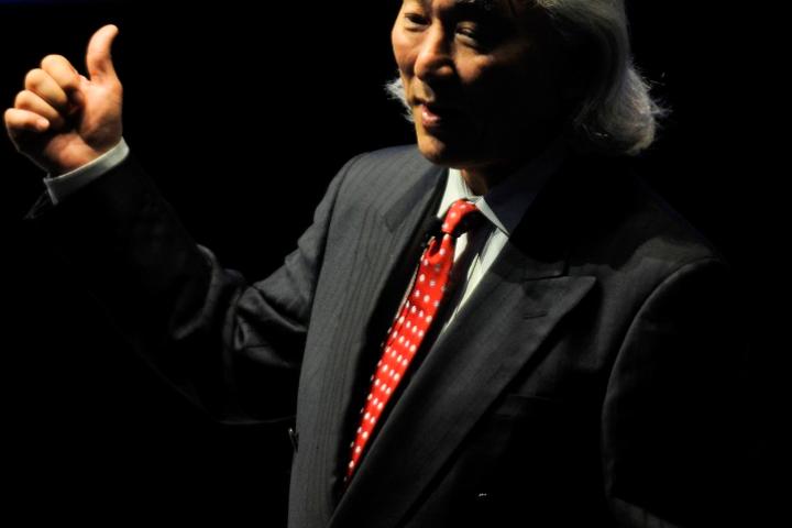 Michio Kaku at the 2011 Campus Party Mexico.