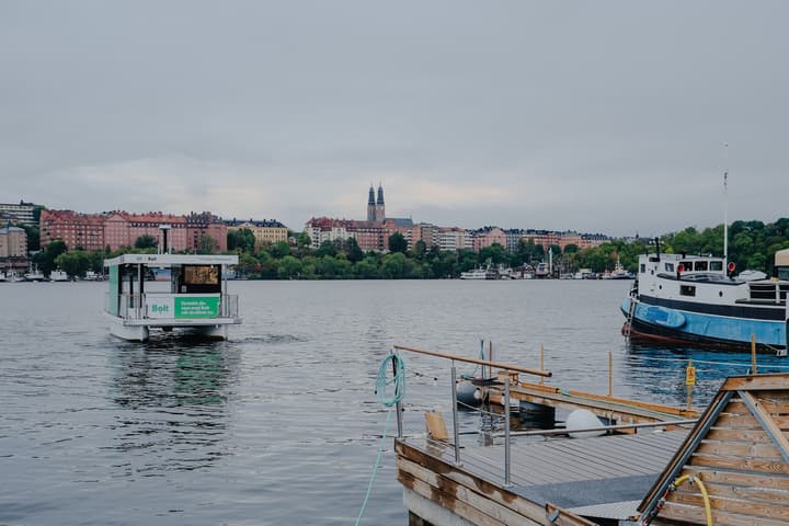 The autonomous crossing from Kungsholmen to Södermalm in Sweden was initiated and supervised from a remote center in Trondheim, Norway