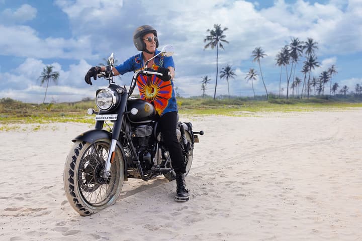 The Goan Classic 350 isn't all that different from the Classic 350, but it is being targeted to a different kind of rider