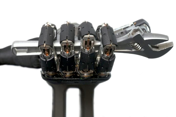 Sanctuary AI's robotic hand can now perform tasks such as simultaneously holding and adjusting a wrench