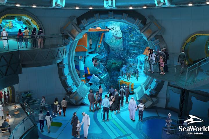 SeaWorld Abu Dhabi will be home to 68,000 marine creatures