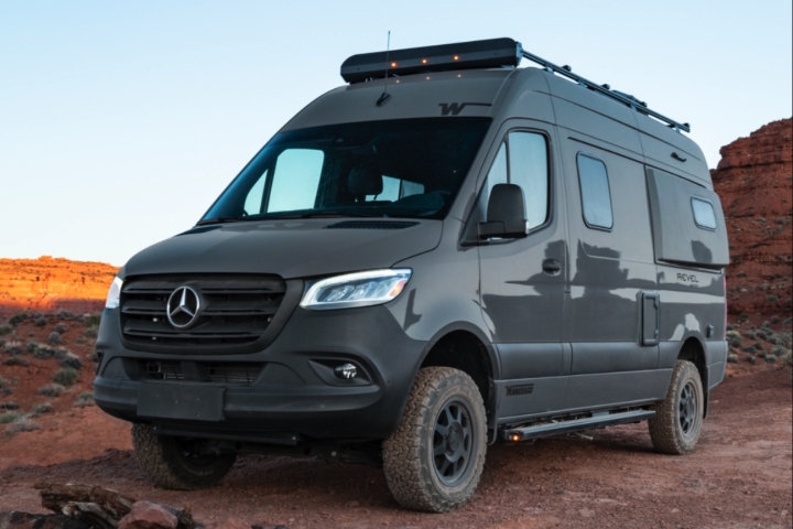 Winnebago's new Revel Sport has the same rugged look and construction as the Revel 44E, it just rolls back features and pricing to previous-model year levels