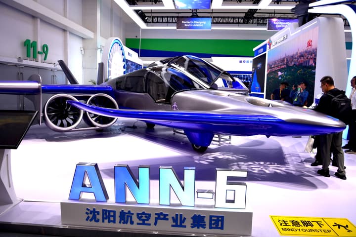 Manta Aircraft reveals its full-scale ANN Plus (also called ANN-6) at the 2024 China Airshow in November