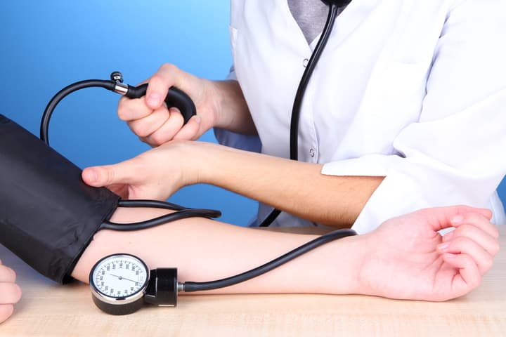 The way you are positioned as you have your blood pressure taken can hugely influence the results