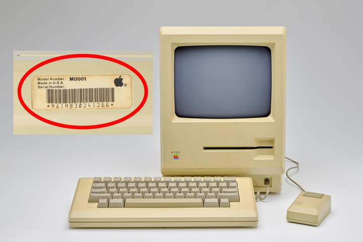 The Apple Macintosh #M0001 up for auction