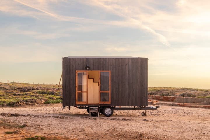 The Concha is a compact off-grid tiny house that's currently up for sale for €60,000 (roughly US$63,000)